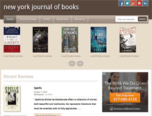 Tablet Screenshot of nyjournalofbooks.com